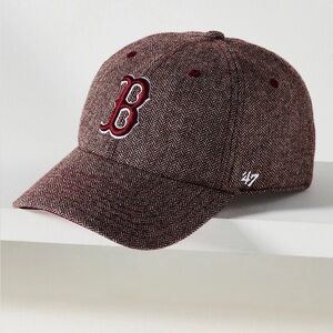 Anthropologie '47 Red Sox Wine Baseball Cap